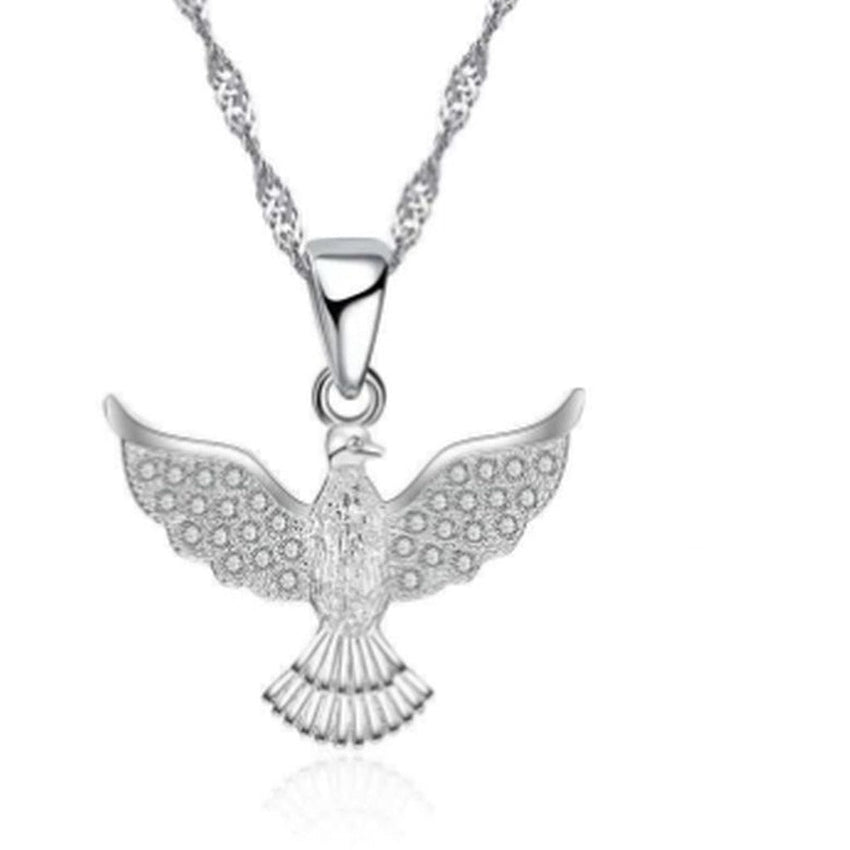 Open Wing Cubic Zirconia Confirmation Dove Confirmation Necklace