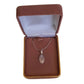 Oval Sterling Silver Miraculous Medal Pendant