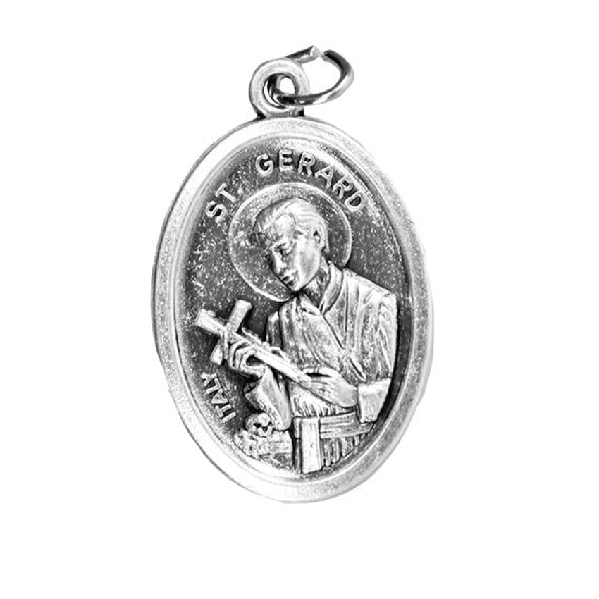 Oxidised St Gerard Holy Medal