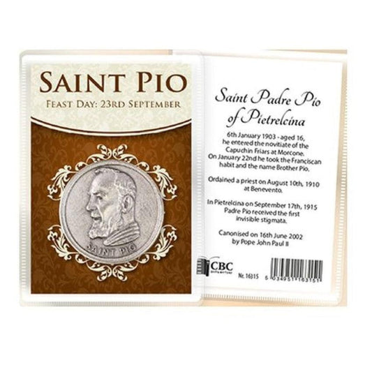 Padre Pio Pocket Coin