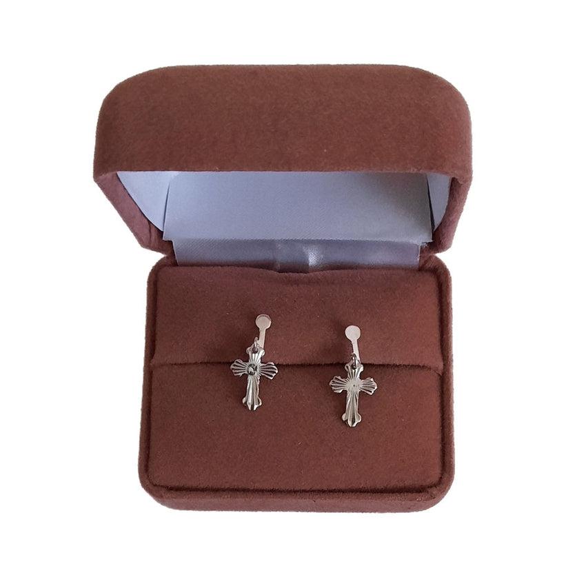 Clip cross earrings 2025