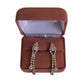 Pear Drop Diamante Edged Clip On Earrings With Diamante Drop(2)