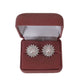 Pearl Centre Bling Clip On Earrings(2)