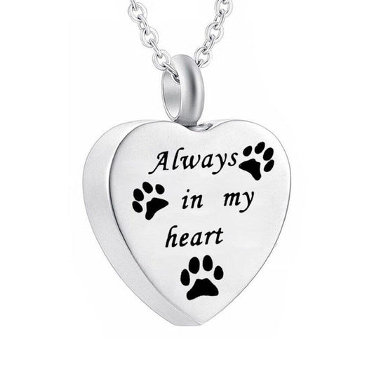 Pet Always In My Heart Cremation Ashes Locket