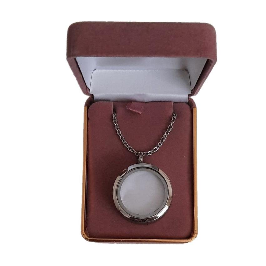 Picture Or Hair Locket Memorial Pendant