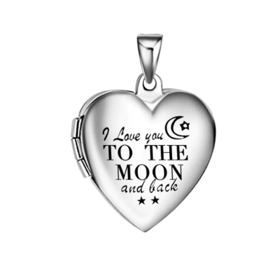 Picture Locket I Love You To The Moon And Back