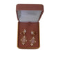 Pink Opal Effect Clip On Earrings(2)
