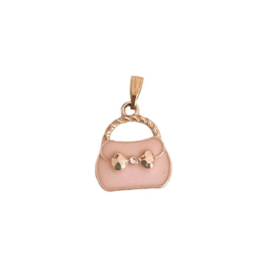 Pink Handbag Childrens Fashion Pendant