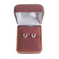 Plain Sterling Silver Horseshoe Earrings
