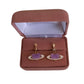 Planet And Heart Clip On Earrings