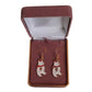 Polar Bear Hook Earrings