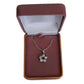 Pretty 5 Stone CZ Flower Pendant(2)