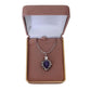 Purple Centre Wing Ashes Locket(2)