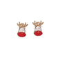 Reindeer Face Fashion Earrings