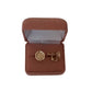 Screw Back Pearl And Gold Round Clip On Earrings(2)