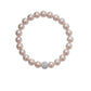 Shamballa Stone Pink Pearl Bead Child's Bracelet