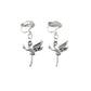 Silver Plated Fairy Clip On Earrings