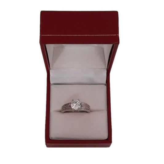Size L Cubic Zirconia Ring