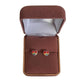 Small Rainbow Heart Sterling Silver Earring