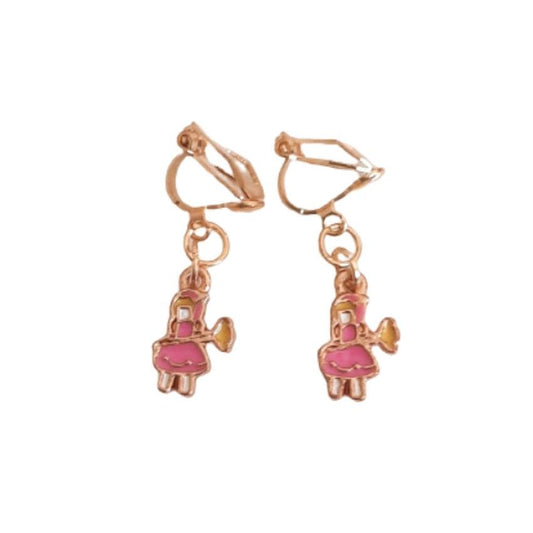 Small Fairy Clip On Earrings