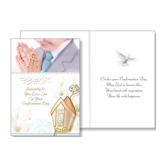 Son Especially For You On Your Confirmation Card