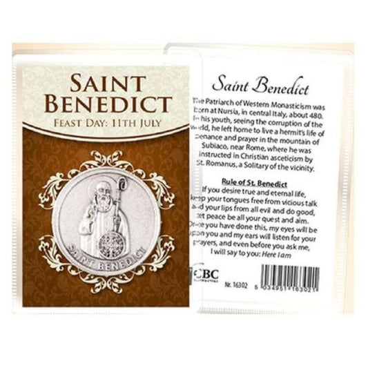 St Benedict Pocket Coin