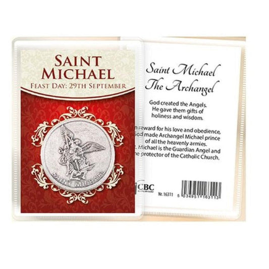St Michael Pocket Coin