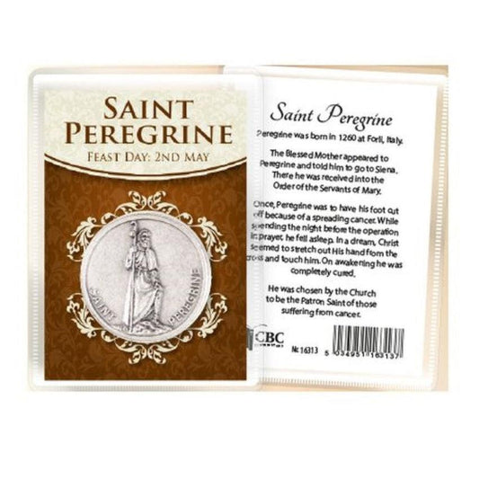 St Peregrine Pocket Coin