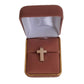 Stainless Steel Cross Confirmation Lapel Pin