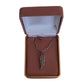 Stainless Steel Feather Cremation Ashes Locket