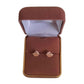 Sterling Silver Monkey Face Earrings