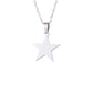 Sterling Silver Small Star Necklace