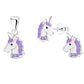 Sterling Silver Unicorn Childs Matching Jewellery Set
