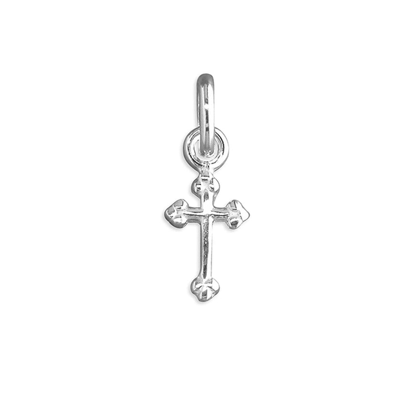 Sterling Silver Very Small Communion Cross Pendant