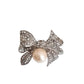 Stunning Tied Bow Crystal Encrusted Bridal Brooch
