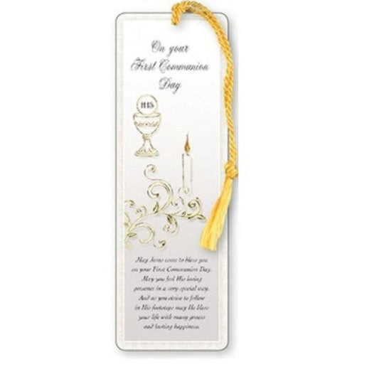 Symbolic Communion Bookmark With A Prayer