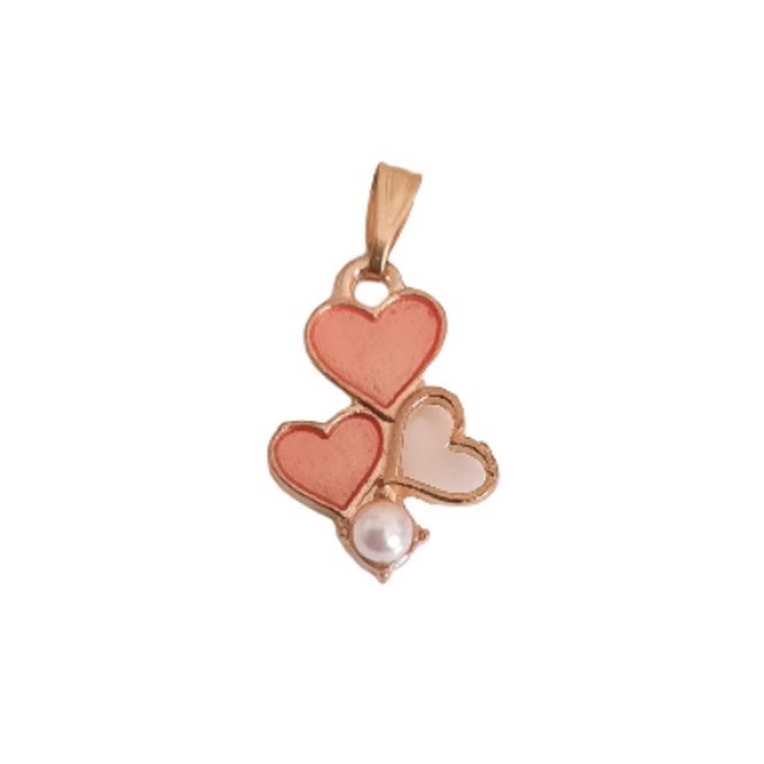 Triple Heart Childrens Fashion Pendant