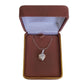Very Small Kid's Silver Engraved Heart Locket