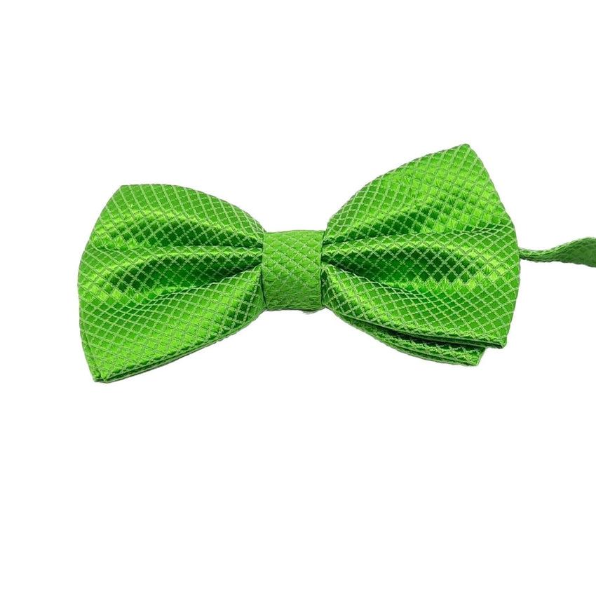 Vivid Lime Green Mans Bow Tie