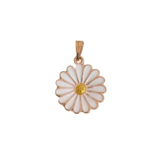 White Daisy Childrens Fashion Pendant