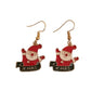 Xmas Santa Hook Earrings