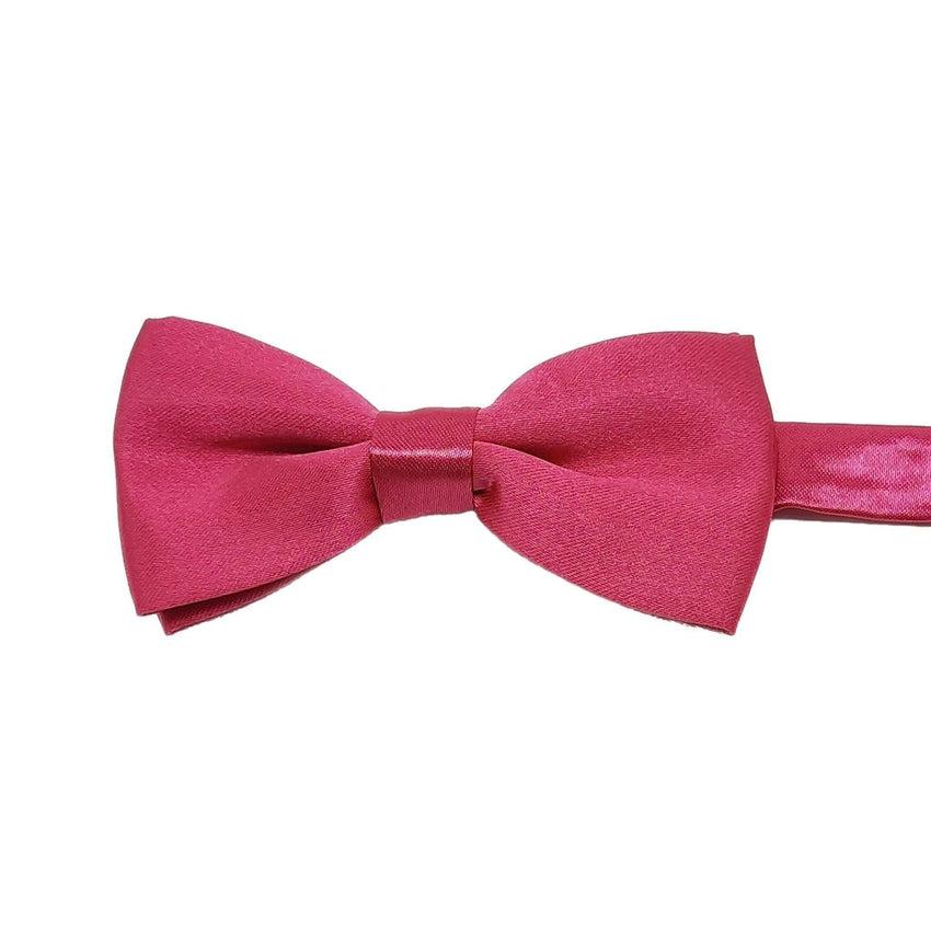 Young Boys Hot Cerise Pink Bow Tie